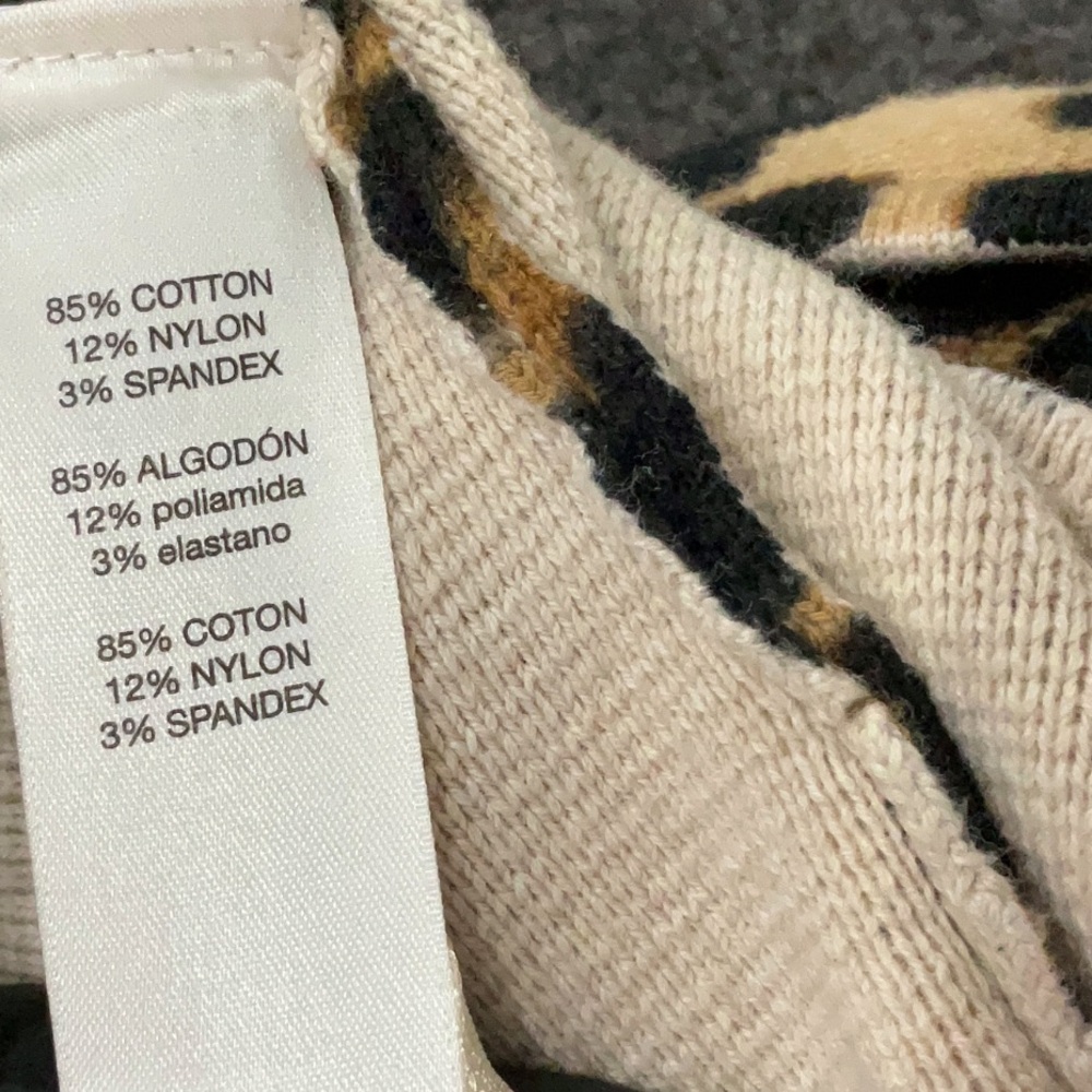 SOLD. Chico's Beige Knit Sweater - Picture 4 of 4